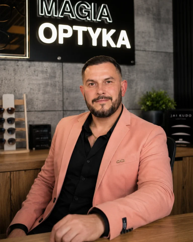 Maciej Komorowski, właściciel magia optyka